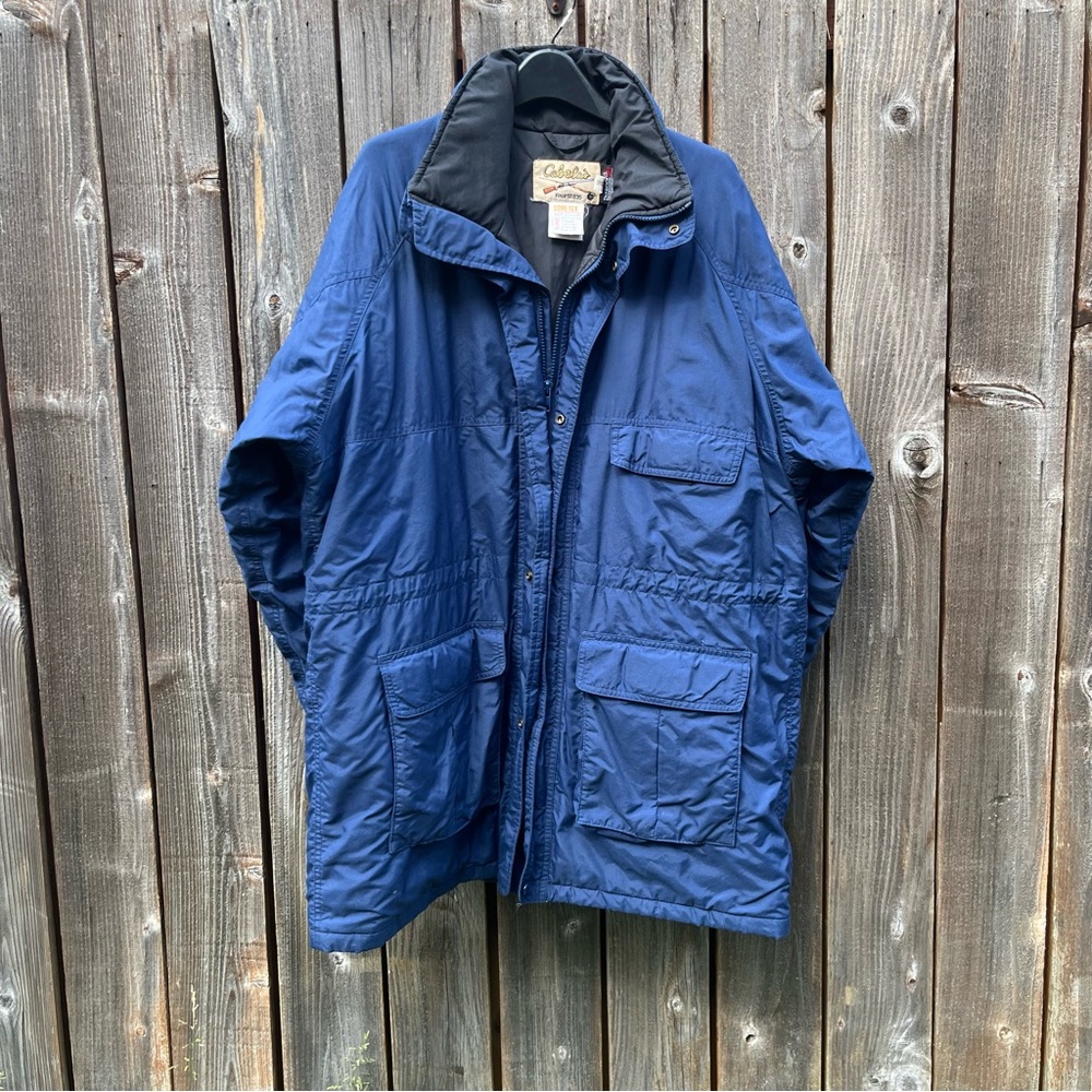 Cabela's gore-Tex Men's Blue Jacket size LT